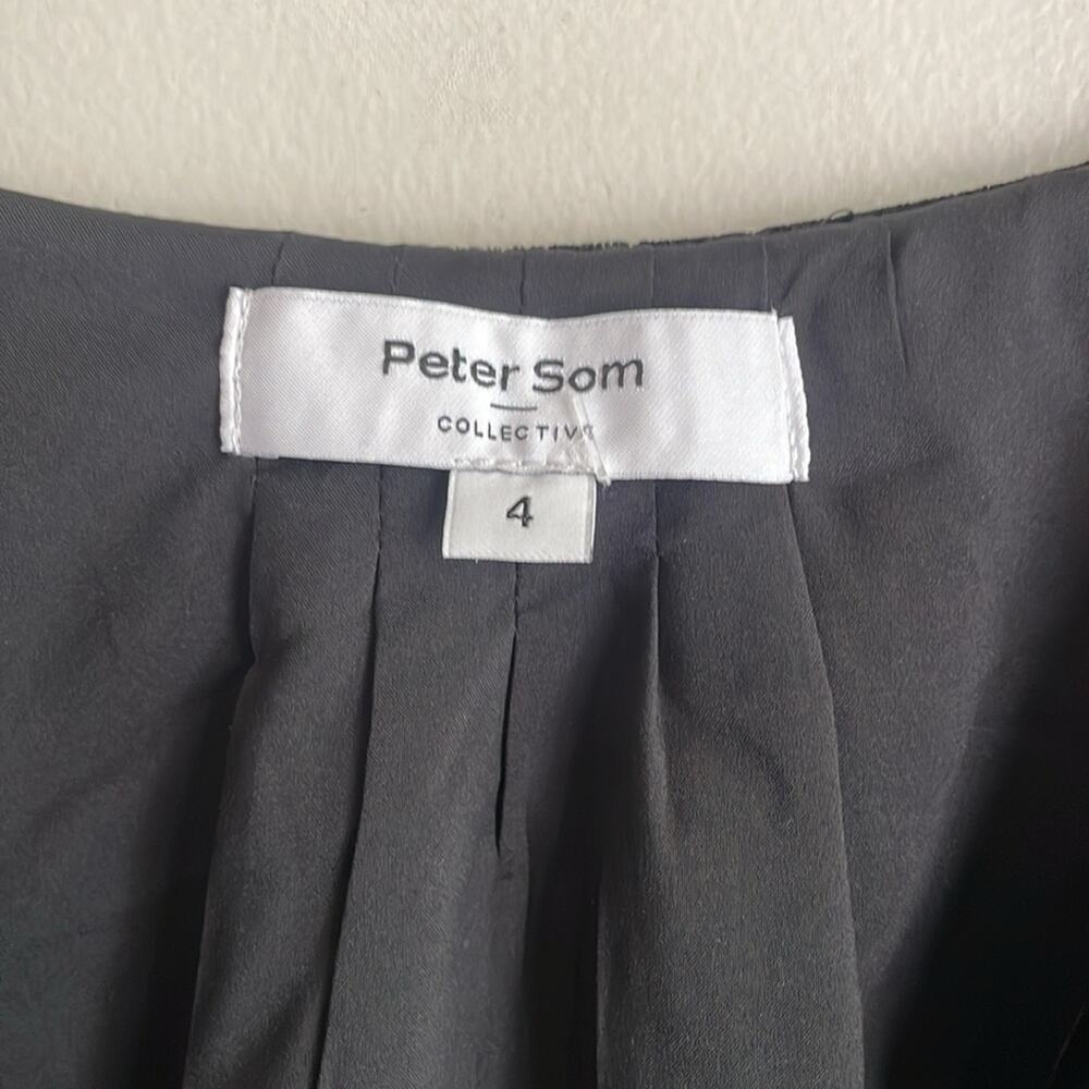Peter Som Collective V-Neck Velvet Top - Picture 7 of 15